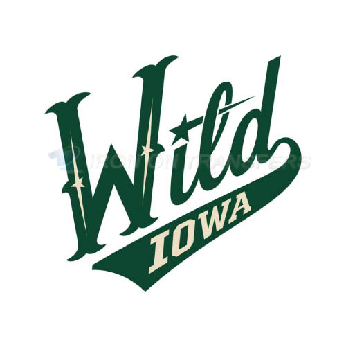Iowa Wild Iron-on Stickers (Heat Transfers)NO.9053